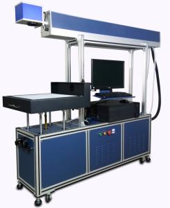 Wholesale N600 600*600mm CO2 glass tube laser marking machine for Jeans Wood Non metal materials from china suppliers
