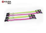 3M Stripe Reflective Dog Collars Duraflex Buckle For Doggie Walking