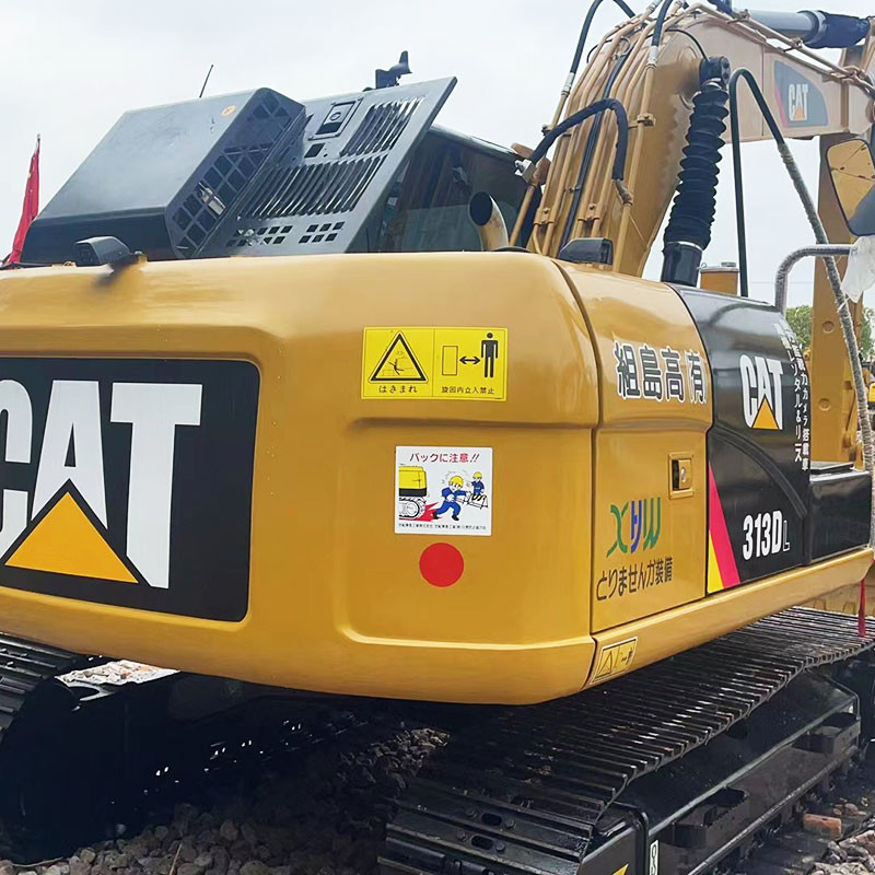13ton Used Crawler Engineering Construction CAT 313 Excavator Mining Industry