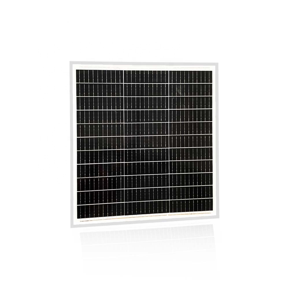 OEM 182mm 10BB Solar Panel PV Module 60w 12V For Camp Rv Balcony Boat Yacht