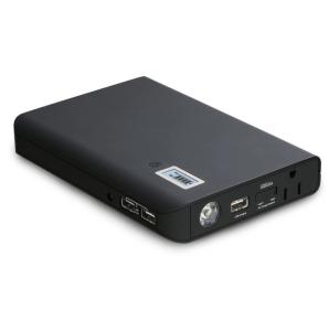 Wholesale ABS Fireproof Aluminium Alloy AC Laptop Power Bank 220V 24000mAh from china suppliers