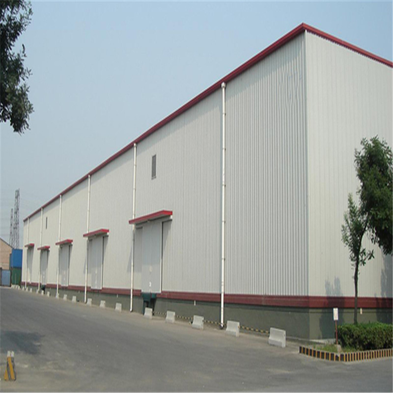 AutoCAD Drawing Steel Construction Warehouse , Metal Frame Structure Building