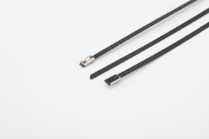 Wholesale Color Coated Stainless Steel Banding Strap , 0.59&quot; Stainless Steel 304 Ball Lock Cable Ties from china suppliers