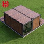 Detachable Container Apartment Prefabricated Wooden Log Cabin Homes for Modern