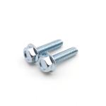 DIN 6921 Zinc Plated Bolts And Nuts Steel Hex Serrated Flanged Hex Head Screws