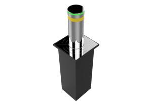 Wholesale 100 Meter Remote Control SS304 Hydraulic Rising Bollard from china suppliers