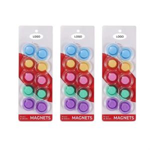 Wholesale Whiteboard Magnetic Button Slip Free Colorful Round Magnets OEM from china suppliers