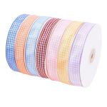 Manufacturer wholesales 2cm Scottish plaid ribbon, plaid ribbon, British ribbon,