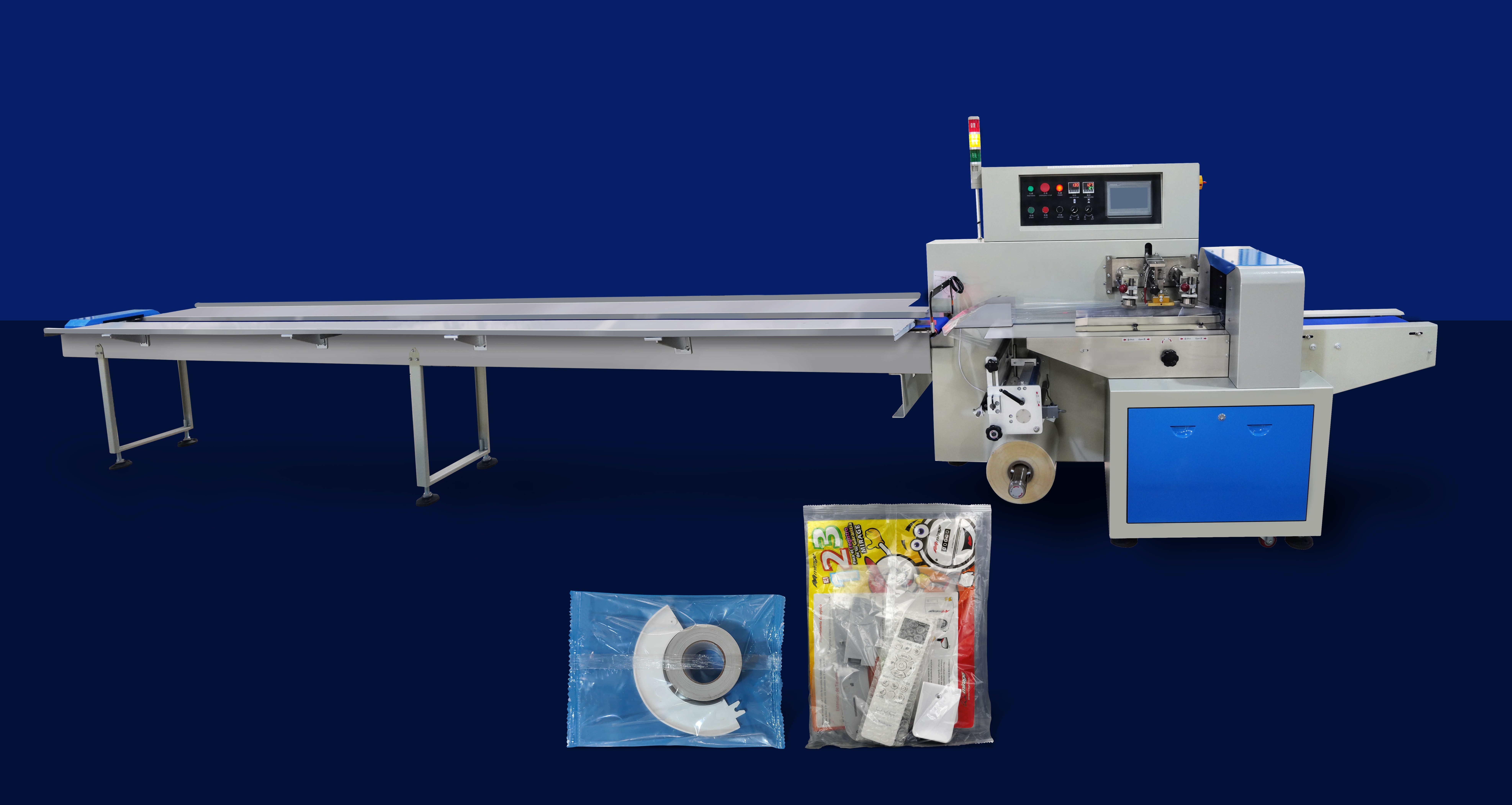 Servo Motor Pillow Sealing Machine Soap Computer Mouse Flow Packing Machine