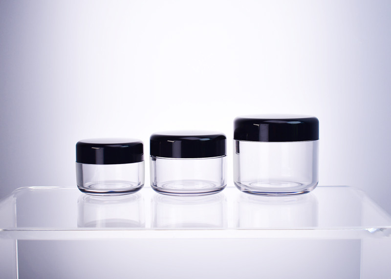 30-100ml Cosmetic Plastic Jar with Lid, Eco-Friendly Packaging Solutions Large Volumes for Skin Care and Beauty Product