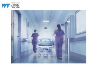 Wholesale IC Card Control Patient Bed Lift , Machine Room Type Hospital Lifts For Patients from china suppliers