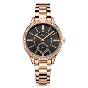 Wholesale IP Plated Minimalist Rose Gold Watch Casual Design For Couples And Lovers from china suppliers