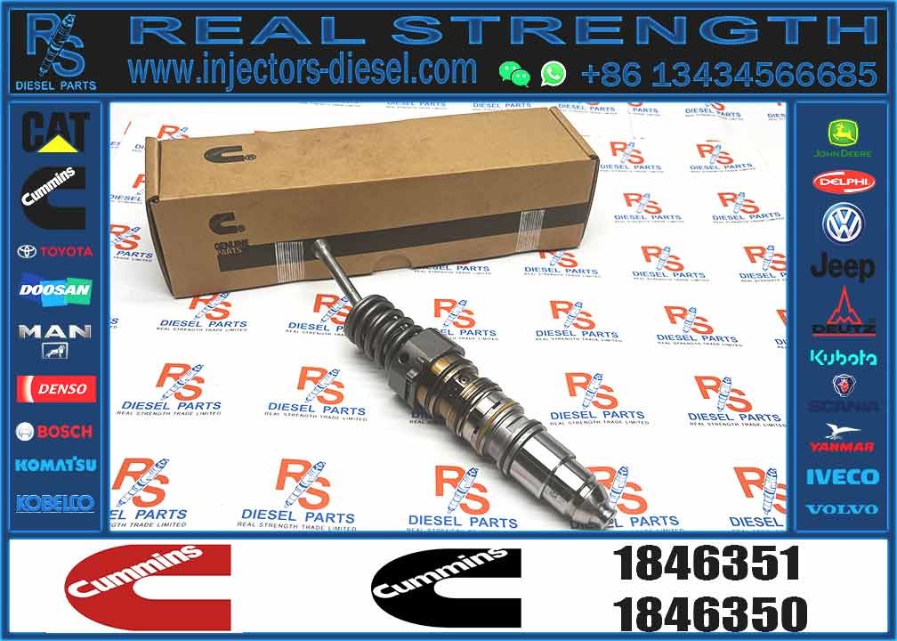 Fuel system Remanufacturing 1846351 Diesel Fuel Injector X15 Series for scania