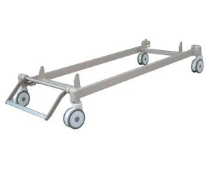 Wholesale Central Brake System Medical Grade Casters 6 Inch Aluminum Alloy from china suppliers