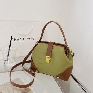 Wholesale Young Ladies' Must-Have CANDY Pattern PU Leather Lock Bag with Fashion Design from china suppliers