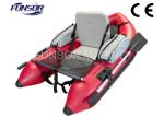 Small Dinghy Belly Boat Inflatable Pontoon Fishing Boat for Single Person