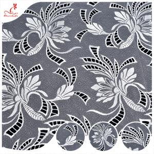 Wholesale Factory price chemical polyester embroidery guipure water-soluble lace fabric from china suppliers