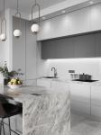 High End Custom Luxury Modern Melamine Full Kitchen Furniture Cabinet For Home