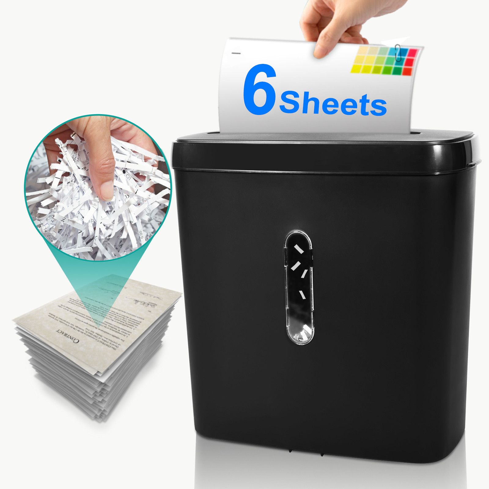 credit card Paper Shredding small and cross-Cut Type shredder machine C502P