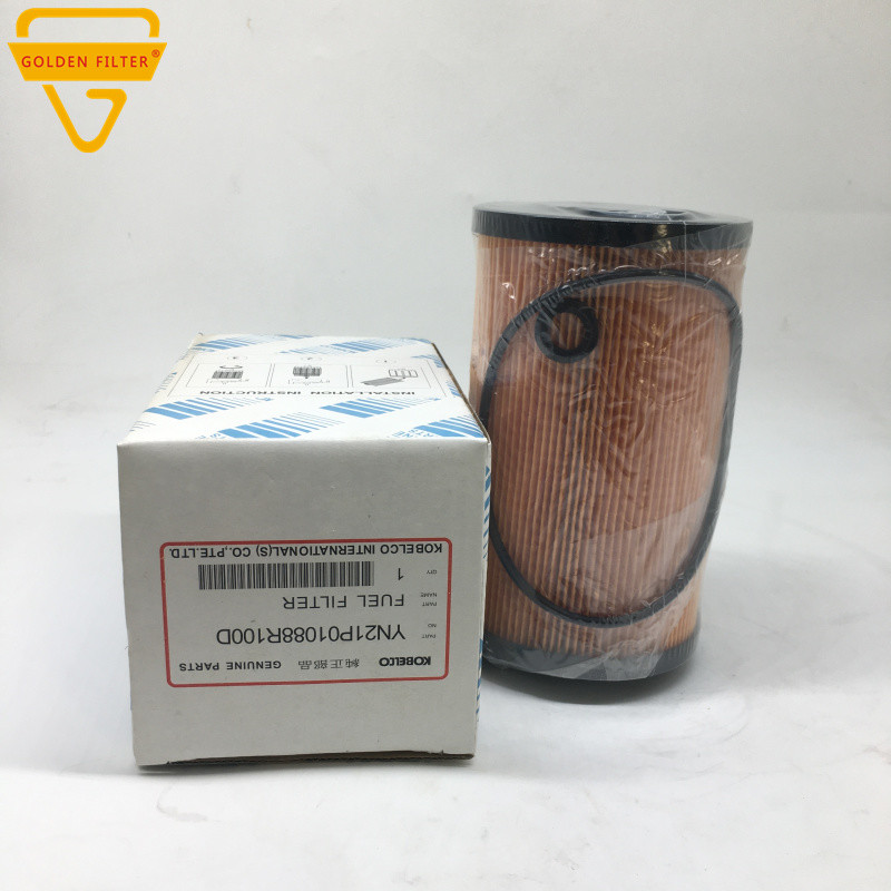 Kobelco Sk200-8 Excavator Engine Parts Diesel Filter Fuel Filter Yn21p01088r100d