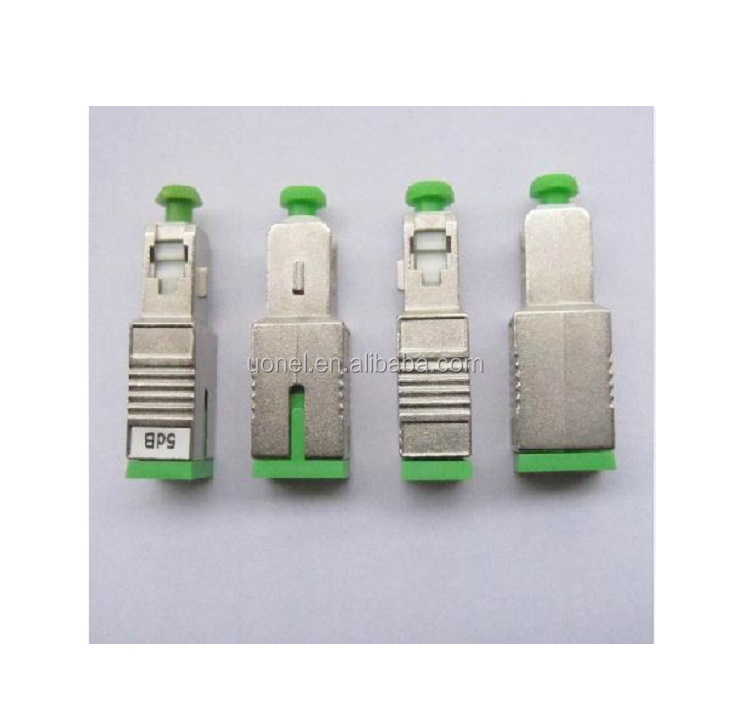 ONU ONT Attenuator SC/APC fiber optic Attenuator 5dB to 20dB SC/APC connectors upc transfer apc Adapter