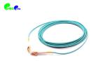 LC FIber optic patch cord LC - LC OM3 50 / 125 10G Duplex 2.0x4.1mm LSZH Aqua 3m