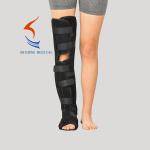 High quality black flannel cotton leg knee ankle protection brace