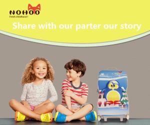 Wholesale Water Resistance Children'S Luggage On Wheels Hard Shell Penguin Pattern from china suppliers