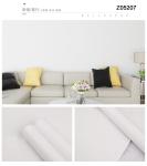 Interior Blue Embossed Wallpaper Self Adhesive Wallpaper Waterproof Decoration