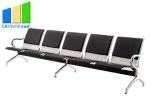 Stainless Steel Public 3 Seater Airport Bank Waitings Chair For Hospital