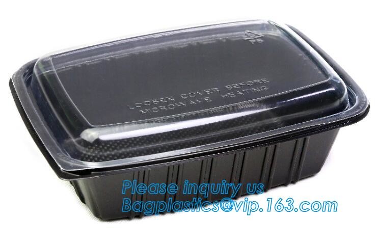 Factory Direct Lid Plastic Lunch Box Clear Food Container,Keep Fresh Crisper Food Box,Fresh Boxpp packaging disposable c