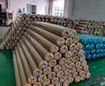 28kg Clear PVC Printing Film Sheet Roll Stretch 0.075mm 28PHR