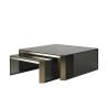 Buy cheap Vintage Rectangular Wooden Coffee Table Luxury Modern Furnitures Fancy Gold from wholesalers