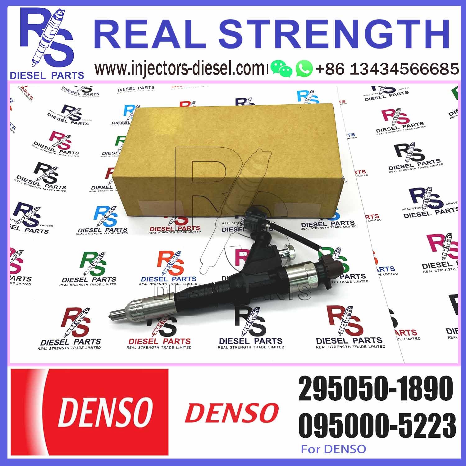 Diesel Engine Parts Fuel Injector 295050-1600 Common Rail Injector 295050-1600 295050-1890