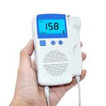 3MHz 210bpm Medical Equipment Rechargeable Battery Handheld Fetal Doppler