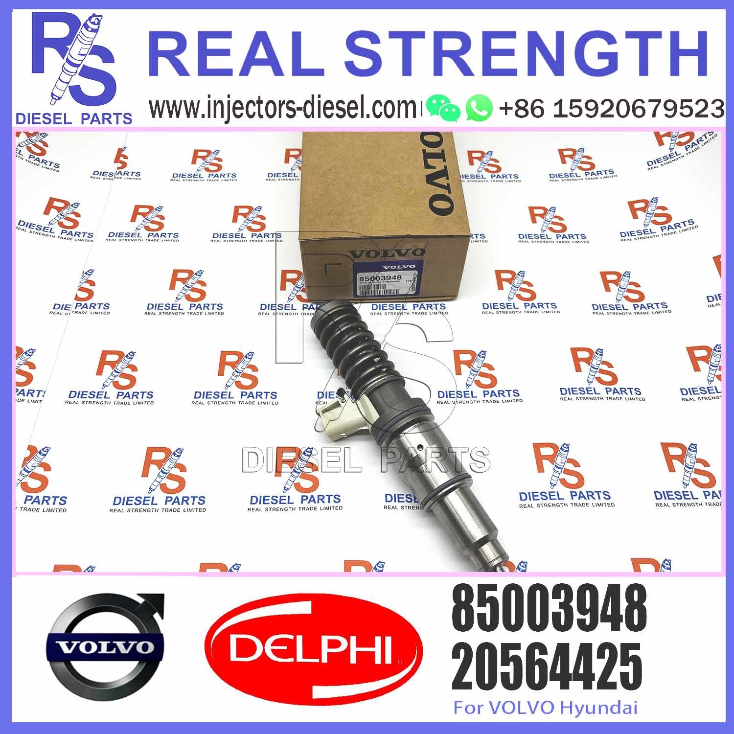 Diesel Fuel Injector 21644596 BEBE4D04001 BEBE4D35001 20708597 85003948 E3.18 for RENAULT MD11 EURO 3 LOW POWER
