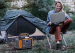 ABS Emergency Energy Storage Outdoor Camping Power Station 241x160x175MM 500W