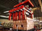 0.5Mpa-0.75Mpa Auto Brick Packing Machine CE ISO Certified