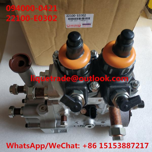 DENSO Genuine fuel pump 094000-0420, 094000-0424 for HINO E13C 22100-E0300,