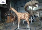 Zoo Park Playground Decorative Large Outdoor Fiberglass Statues Waterproof
