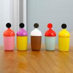 300ml Cute Glass Water Bottle With Silicone Protective Sleeve For Children