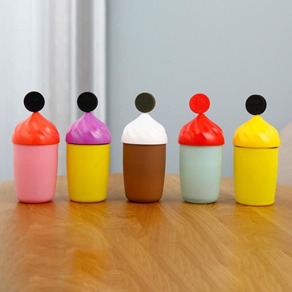 300ml Cute Glass Water Bottle With Silicone Protective Sleeve For Children