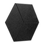 48 Basic Color Hexagon Acoustic Panel Sound Insulation Pad For Acoustic