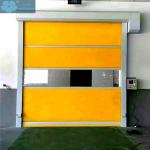 Industrial 0.7 - 1.2m/s Opening Rapid PVC Roll Up Doors