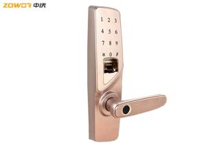 China 110mm 0.1s Apartment Fingerprint Password Smart Lock on sale