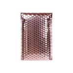 Customizable Rose Gold Bubble Cushioning Packaging Sack