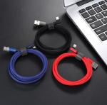 Iphone L Shaped USB Cable High Speed USB 2.0 Standard A Male To Apple B Male