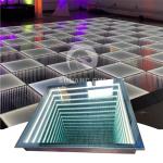 Stainless Steel Box Toughened Glass DJ Party RGB Light Dance Floor
