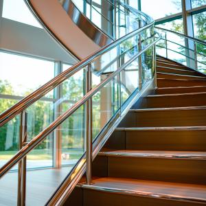 Wholesale Modern Brushed Stainless Steel Handrails for Outdoor Balconies from china suppliers