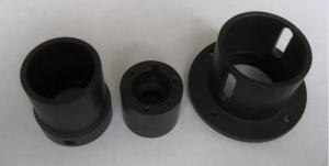 Wholesale Creep Resistance Black PEEK Plastic Parts Plastic Sleeve Peek Bush from china suppliers